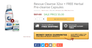 Rescue cleanse review